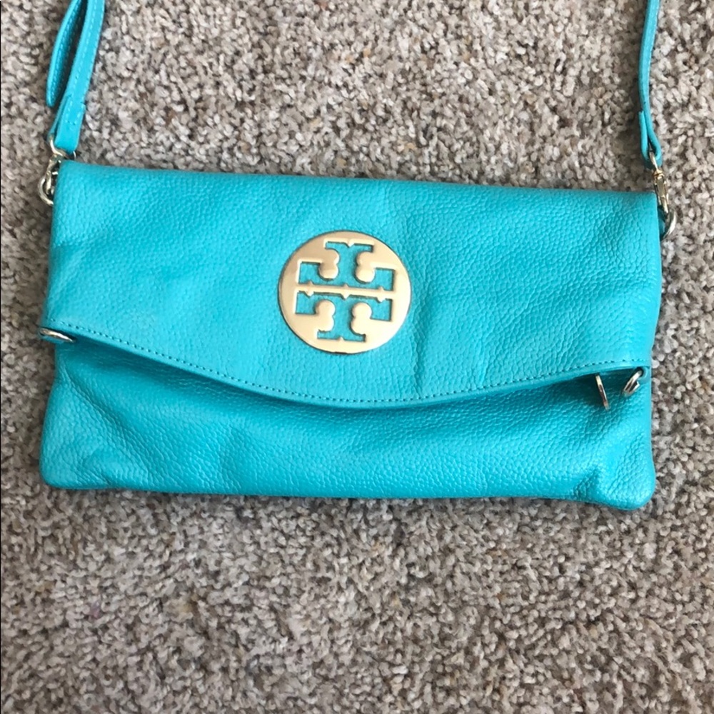 Tory Burch tourquise purse